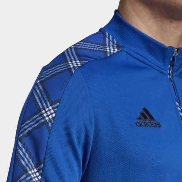 Pull Tiro Fleece Midlayer Bleu Royal Adidas