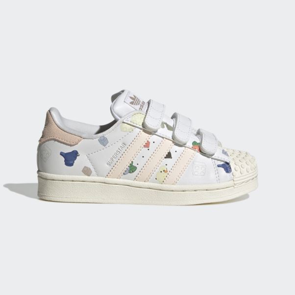 Adidas Superstar X Lego Blanche