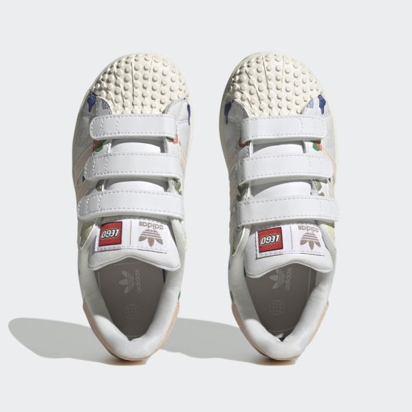 Adidas Superstar X Lego Blanche