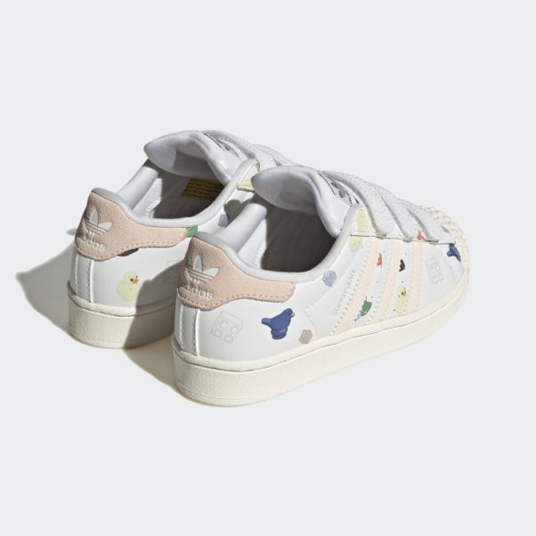 Adidas Superstar X Lego Blanche