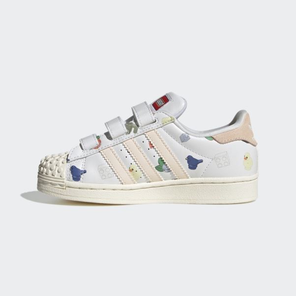 Adidas Superstar X Lego Blanche
