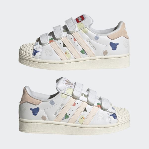 Adidas Superstar X Lego Blanche
