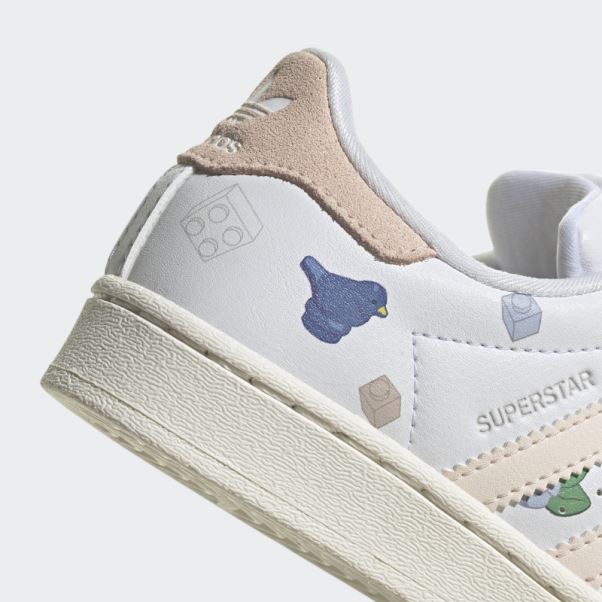 Adidas Superstar X Lego Blanche