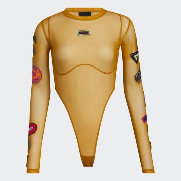 Body En Maille Power Light Orange Focus Adidas