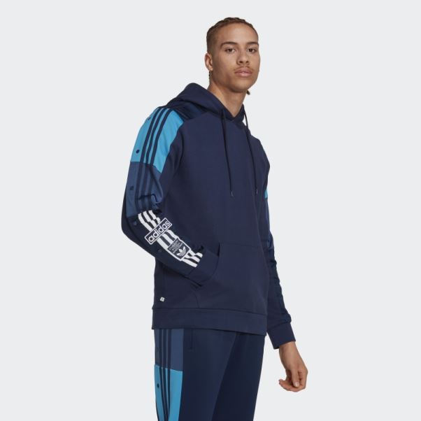 Sweat à Capuche Adicolor Adidas Night Indigo