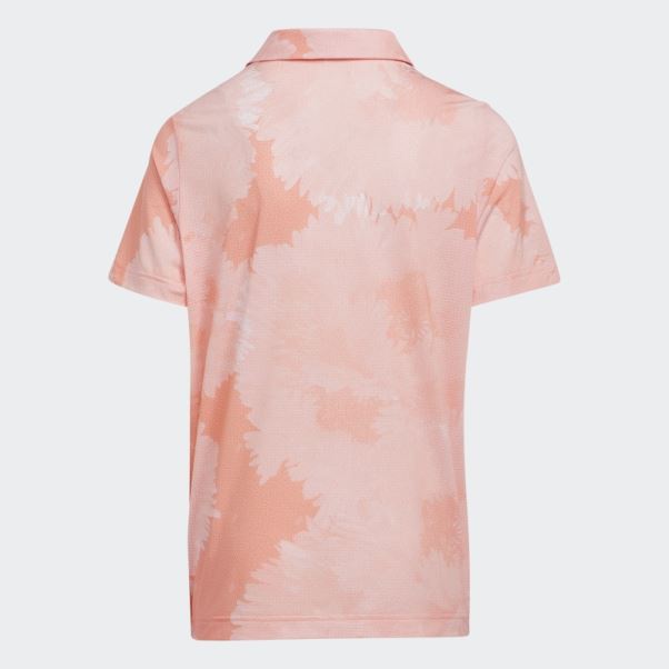 Polo Adidas Fleur Mesh Corail