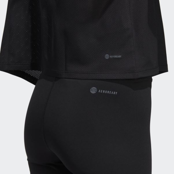T-shirt D'entraînement Adidas Hiit Aeroready Quickburn Noir