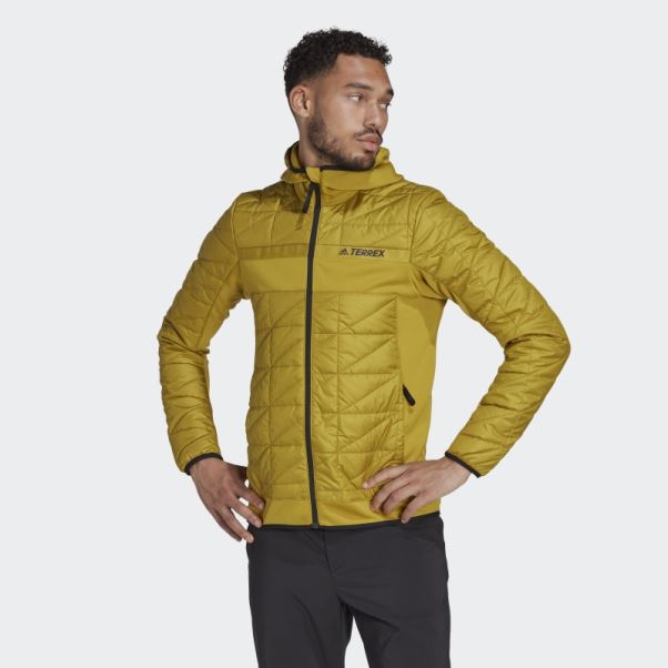 Veste Isolante Multi-hybride Terrex Olive Adidas