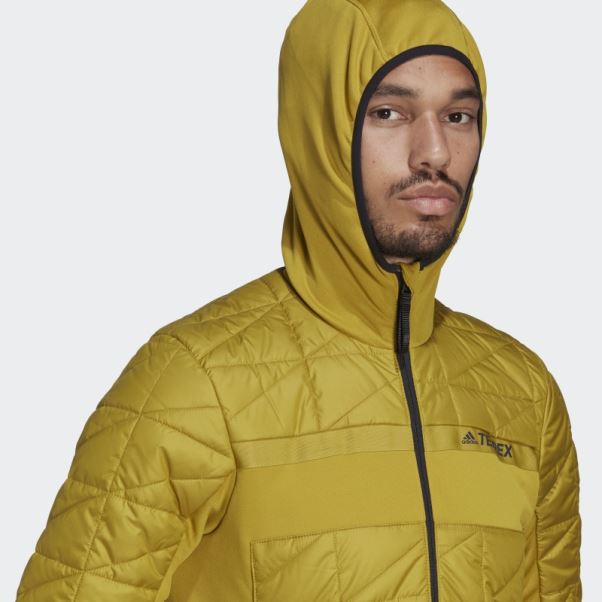 Veste Isolante Multi-hybride Terrex Olive Adidas