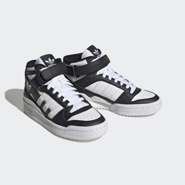 Adidas Forum Mid Chaussures Noires élégantes