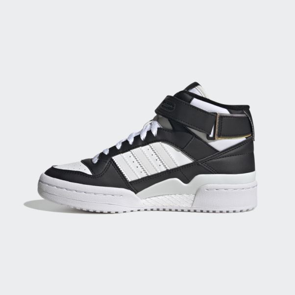 Adidas Forum Mid Chaussures Noires élégantes
