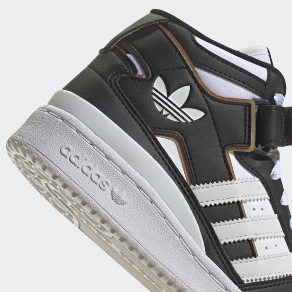 Adidas Forum Mid Chaussures Noires élégantes