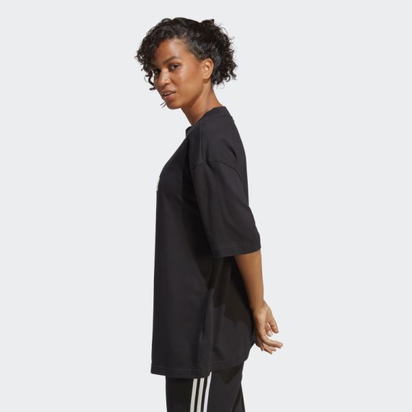 Future Icons Badge Of Sport T-shirt Boyfriend Adidas Noir