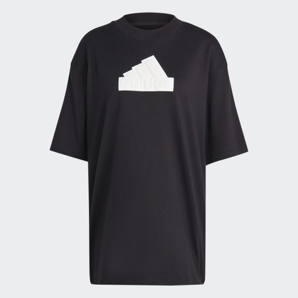 T-shirt Future Icon Badge Of Sport Boyfriend Noir Adidas