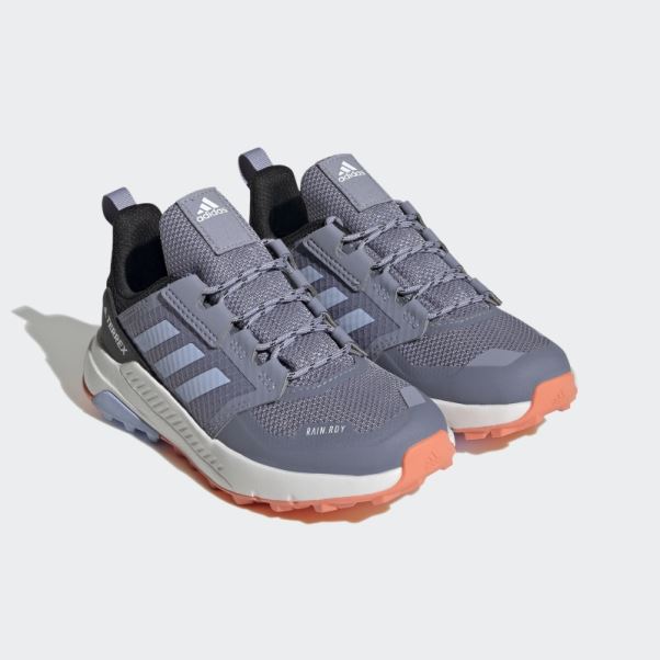Chaussures De Randonnée Terrex Trailmaker Rain.rdy Violet Argent Adidas