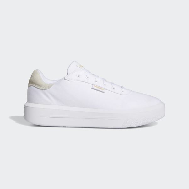 Adidas Court Platform Cln Chaussures Blanc