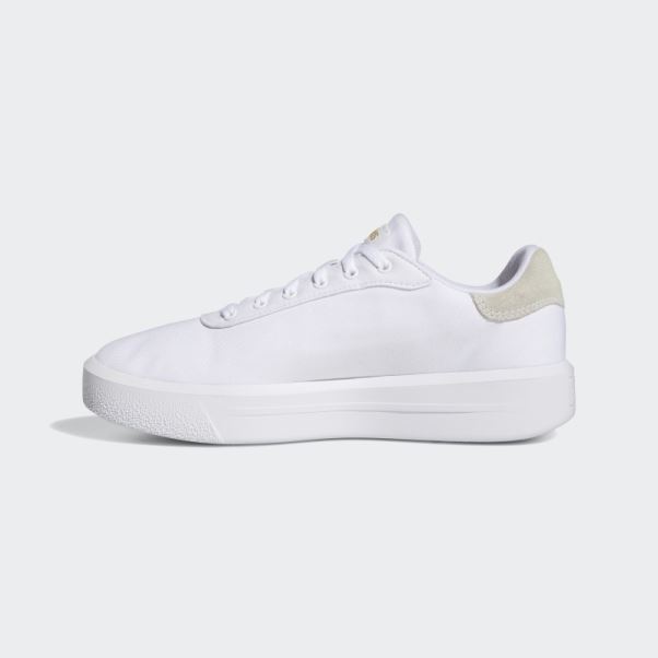 Adidas Court Platform Cln Chaussures Blanc