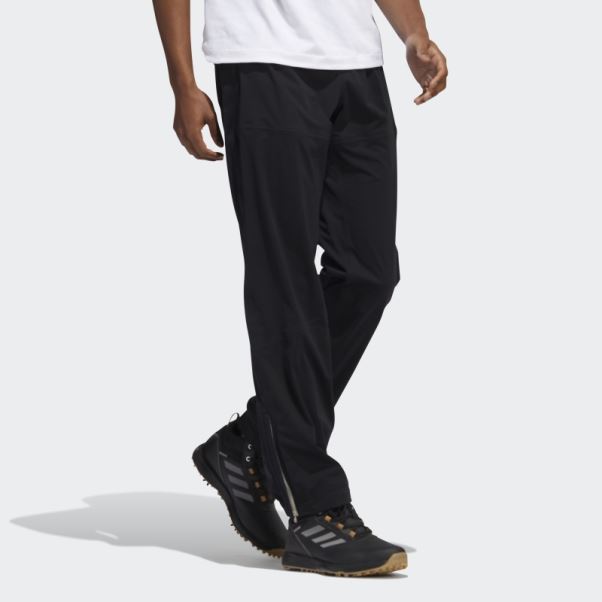 Pantalon De Golf Adidas Rain.rdy Noir