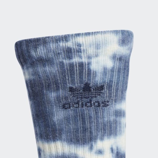 Chaussettes Colour Wash Crew 3 Paires Night Indigo Adidas