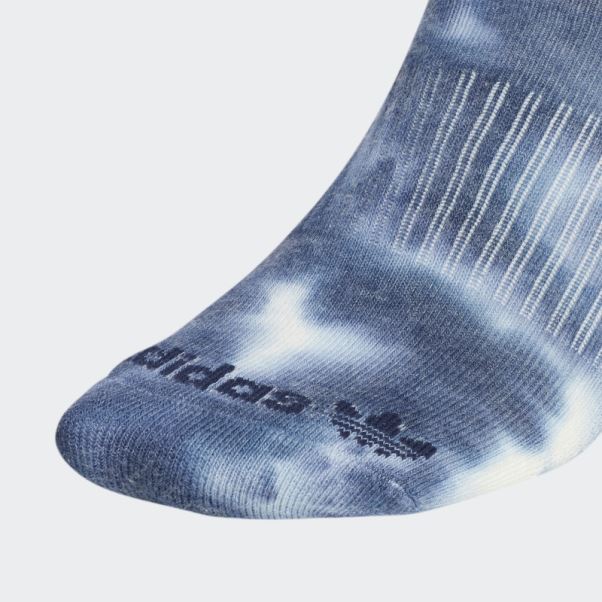 Chaussettes Colour Wash Crew 3 Paires Night Indigo Adidas
