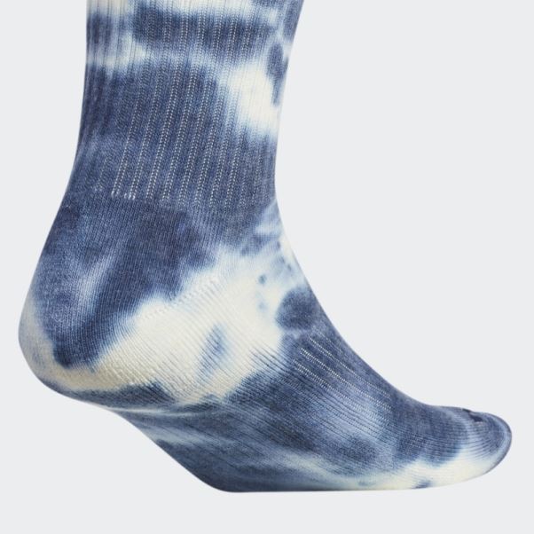 Chaussettes Colour Wash Crew 3 Paires Night Indigo Adidas