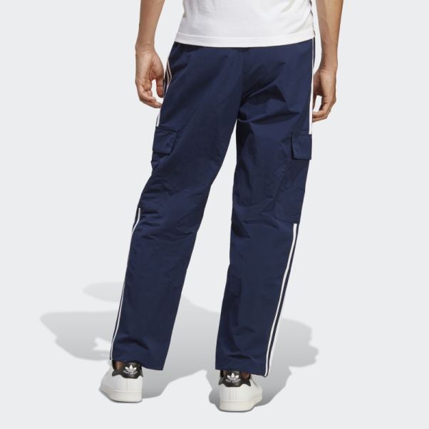 Pantalon Cargo à 3 Bandes Adicolor Classics Indigo Nuit Adidas
