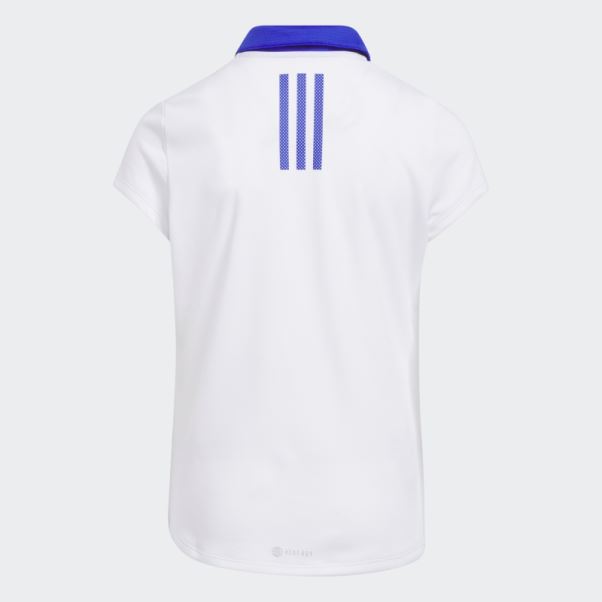 Polo Heat.rdy Blanc Adidas