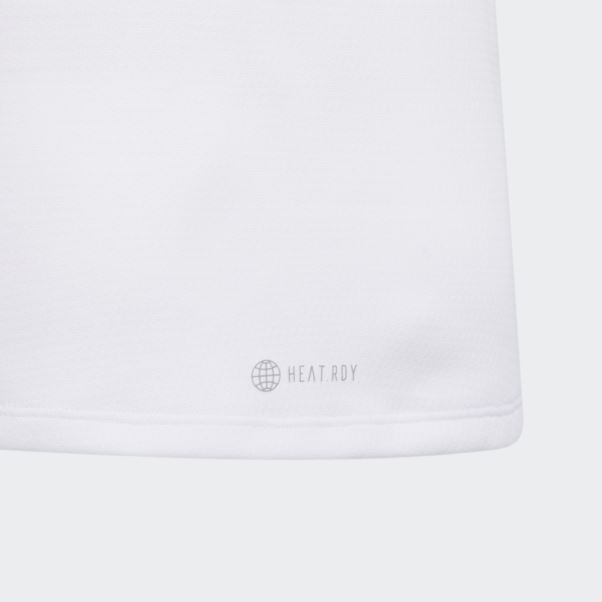 Polo Adidas Heat.rdy Blanc