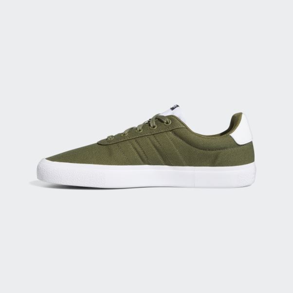 Chaussures De Skateboard Vulc Raid3r Adidas Olive