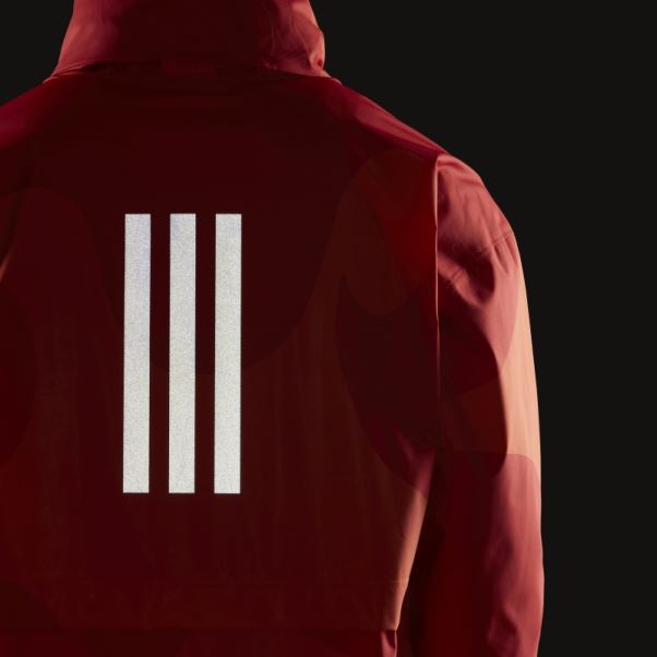 Veste Marimekko Traveer Rain.rdy Adidas Orange