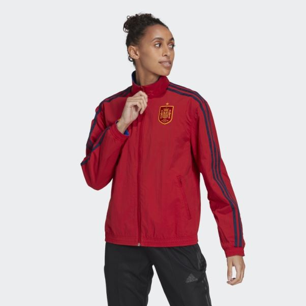Veste Hymne Espagnole Rouge Adidas