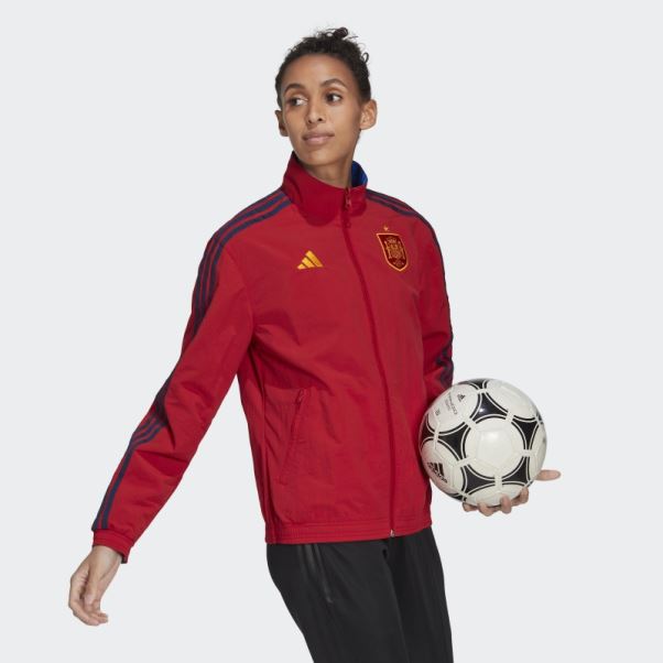 Veste Hymne Espagnole Rouge Adidas