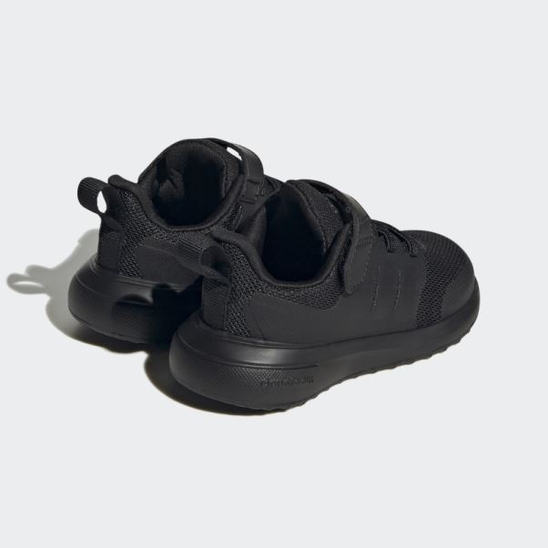 Adidas Fortarun 2.0 Cloudfoam Elastic Lace Chaussures Carbone Chaud