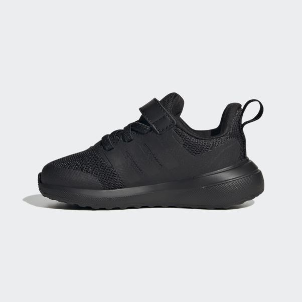 Adidas Fortarun 2.0 Cloudfoam Elastic Lace Chaussures Carbone Chaud