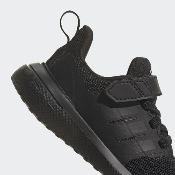 Adidas Fortarun 2.0 Cloudfoam Elastic Lace Chaussures Carbone Chaud