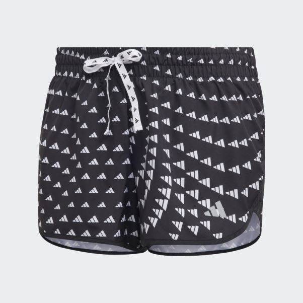 Short Adidas Run It Brand Love Noir