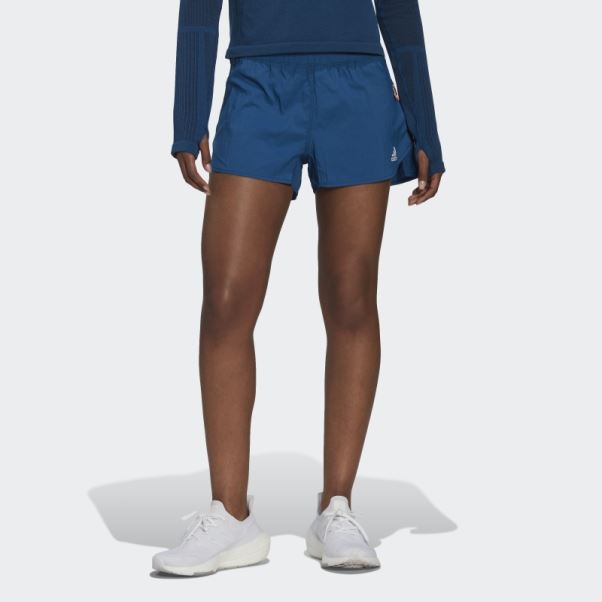 Short De Course Adidas X-city Bleu Marine