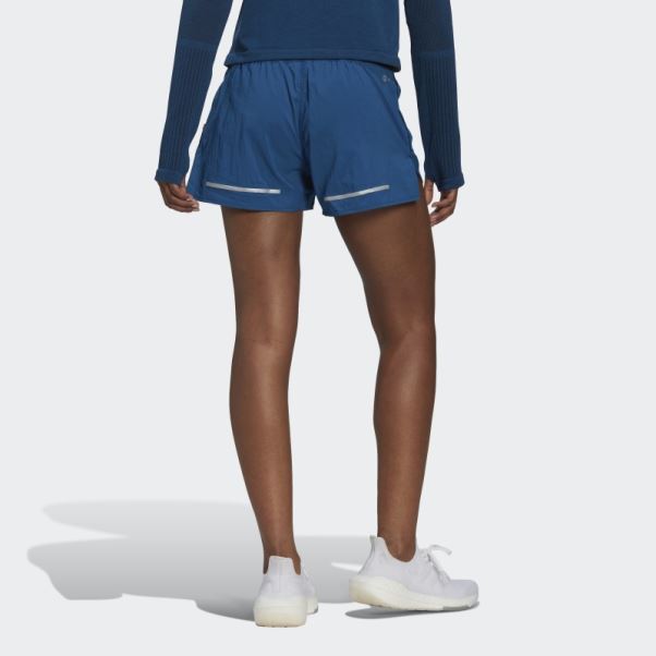 Short De Course Adidas X-city Bleu Marine