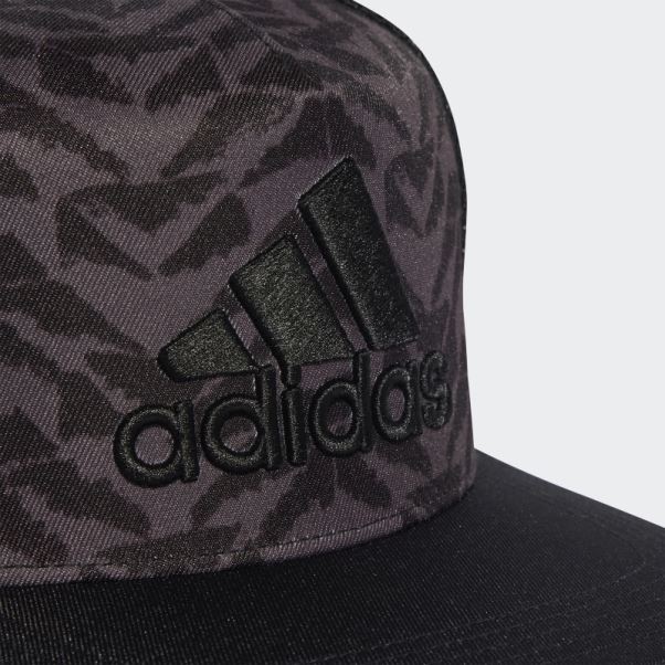 Casquette Trucker Adidas Snapback Noire