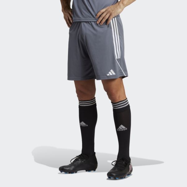 élégant Adidas Tiro 23 Short De Ligue Blanc