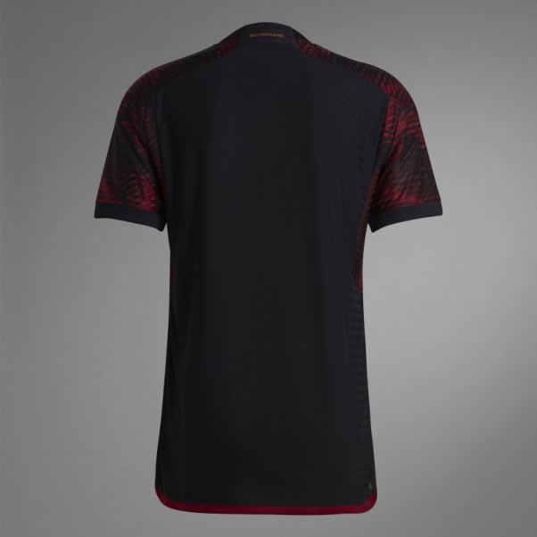 Maillot Allemagne 22 Extérieur Authentique Adidas Noir