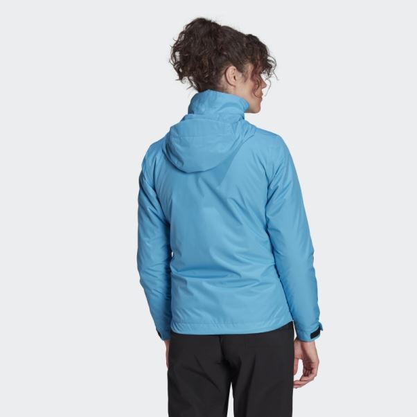 Veste De Pluie Deux Couches Adidas App Sky Rush Terrex Multi Rain.rdy Primegreen