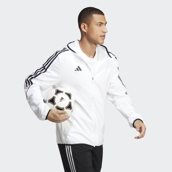 Coupe Vent Tiro 23 League Blanc Adidas