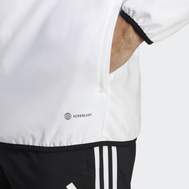 Coupe Vent Tiro 23 League Blanc Adidas