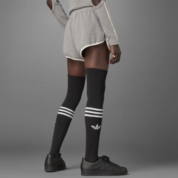 Short Gaufré Adidas Version Bleu Chiné Core