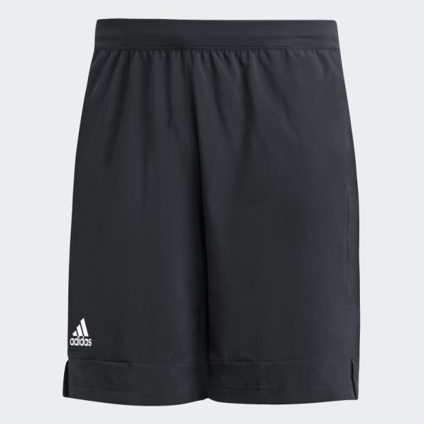 Short D'entrainement Stadium Avec Poches Adidas Noir