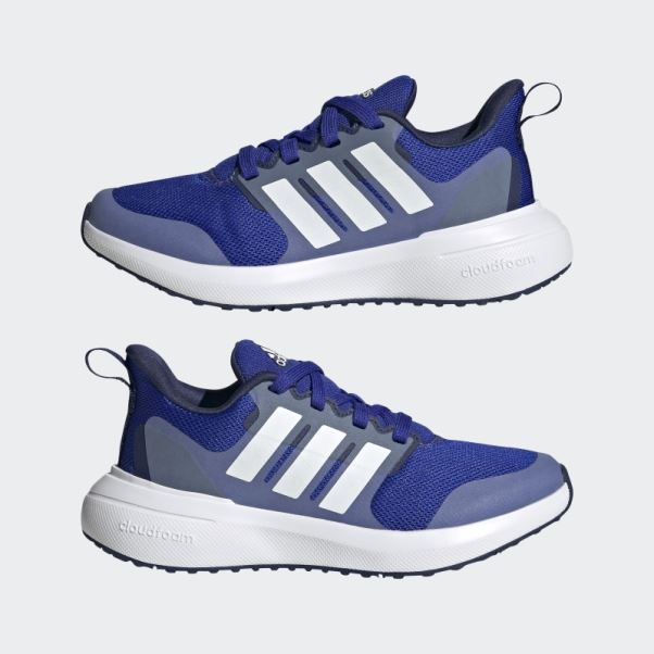 Chaussure Fortarun 2.0 Cloudfoam Lace Adidas Bleu