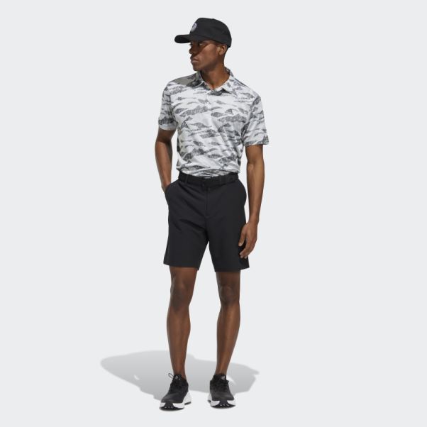 Polo à Imprimé Horizon Vert Adidas