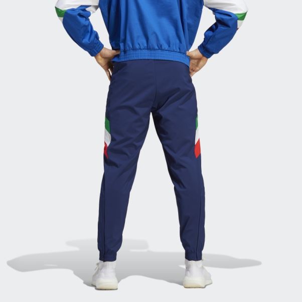 Pantalon Bleu Foncé Italy Icon Adidas