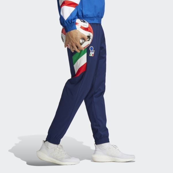 Pantalon Bleu Foncé Italy Icon Adidas